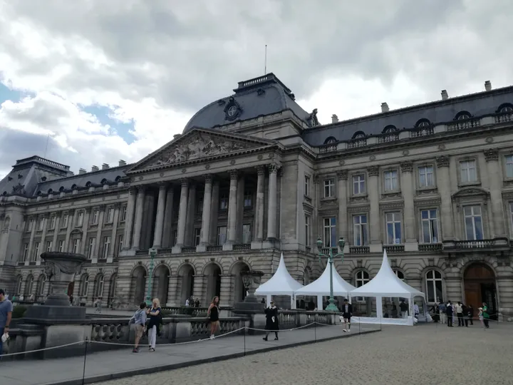 Royal Palace in Brussels (Belgium)